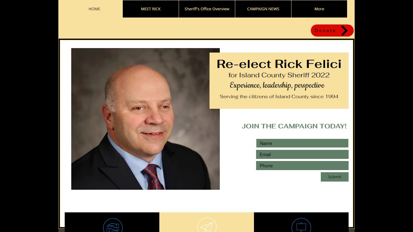Felici | Committee To Re_elect Rick For Sheriff | Washington